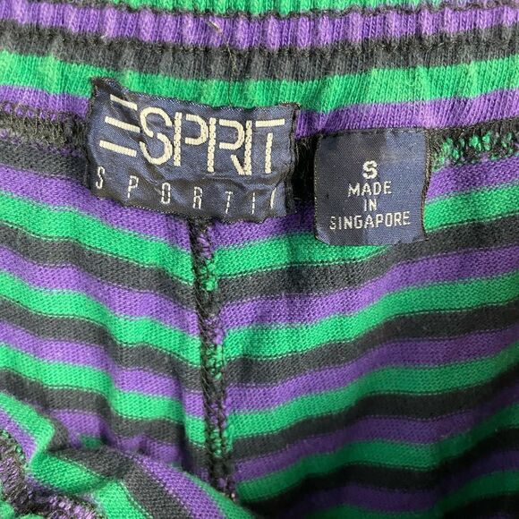 Esprit Striped Casual Pants Size S EUC - Picture 3 of 4